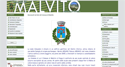 Desktop Screenshot of comune.malvito.cs.it