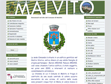 Tablet Screenshot of comune.malvito.cs.it